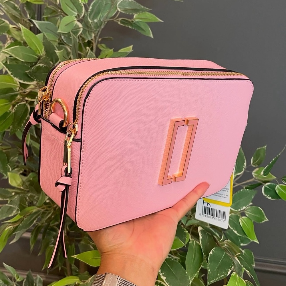 Pink Crossbody Bag